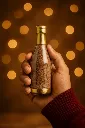 Hot Chocolate in Champagne Bottle.webp