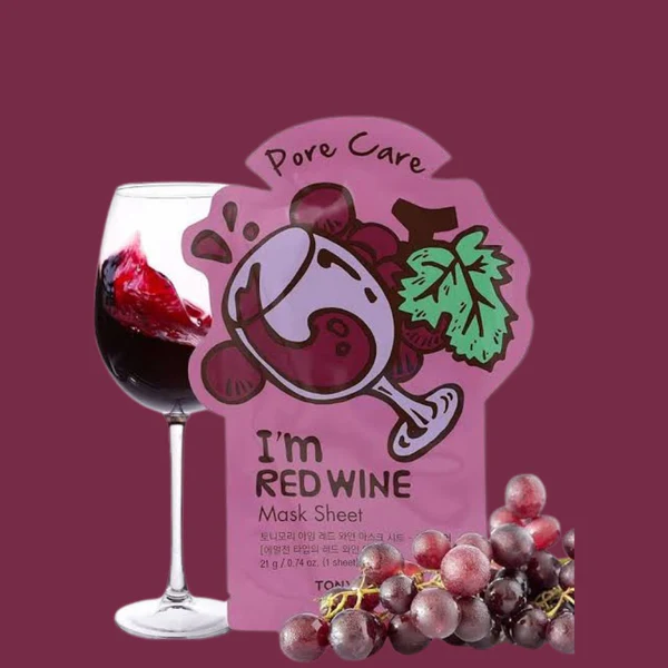 Tonymoly Face Mask sheet Red wine