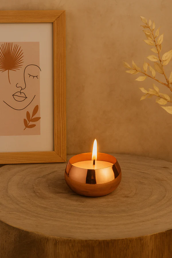 Metal Jar Scented Candle