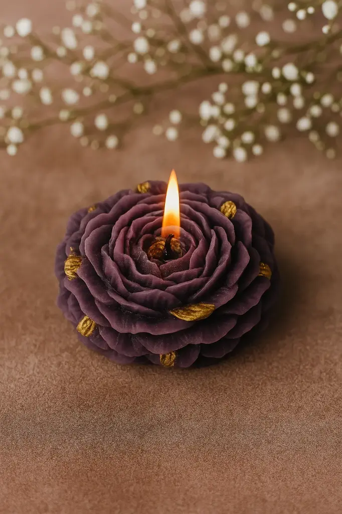 Rose Peony Scented Candle