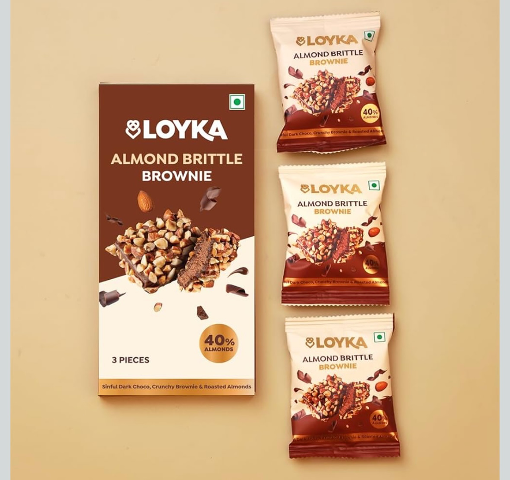Loyka Brownie Almond Brittle