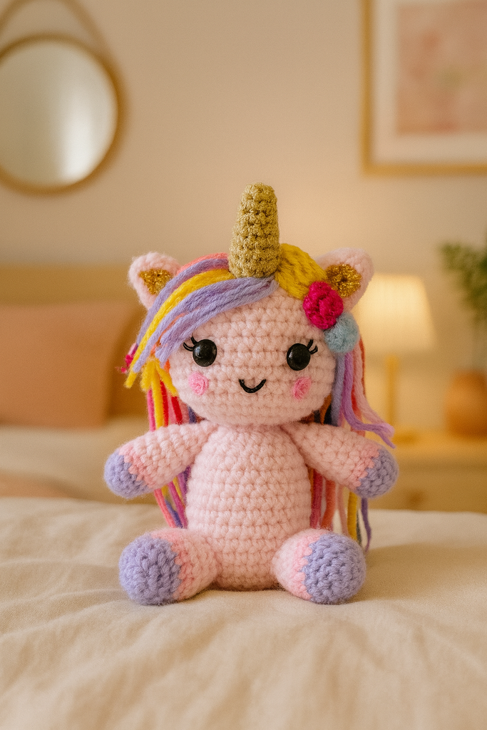 Unicorn Crochet Soft Toy