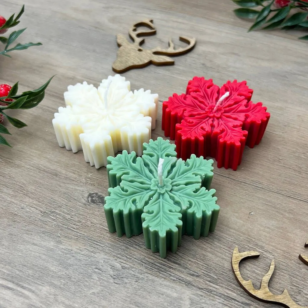 Snowflake Scented Candle (1pc)
