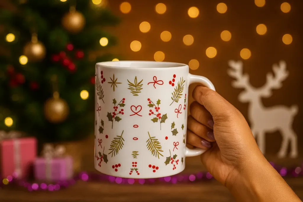 Xmas Doodle Mug 