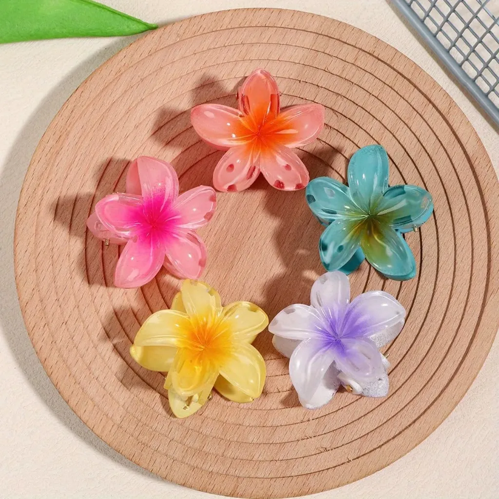 Flower Hair Clips (Set of 2)