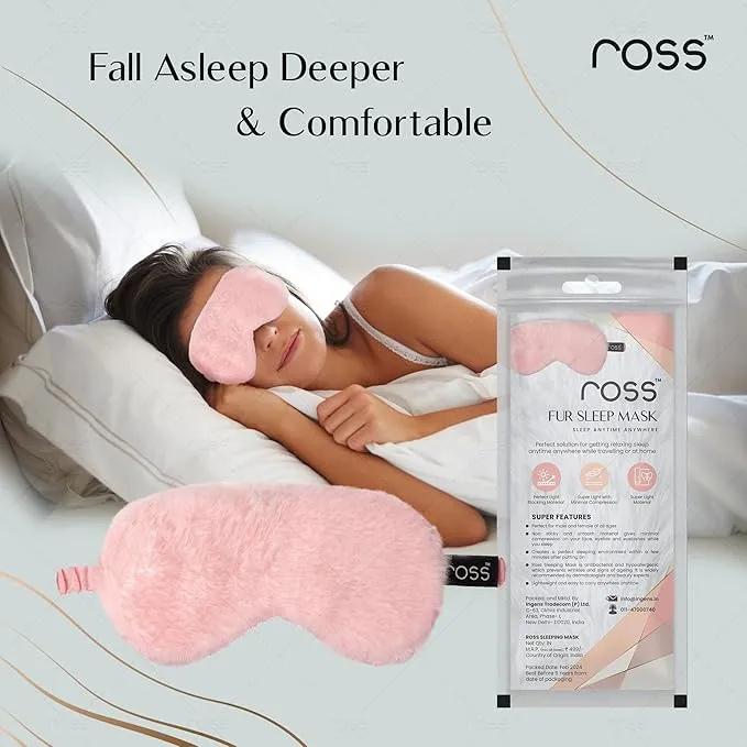 Sleeping Fur Eye Mask