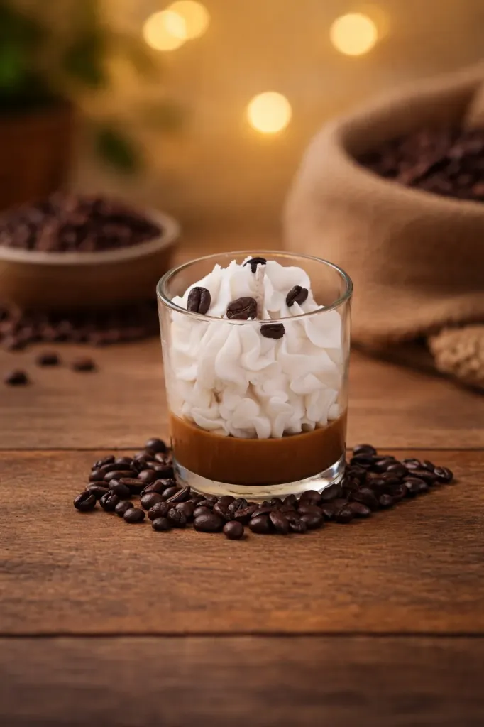 Coffee Bliss Glass Candle