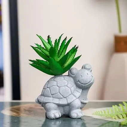 Artificial Succulent Turtle