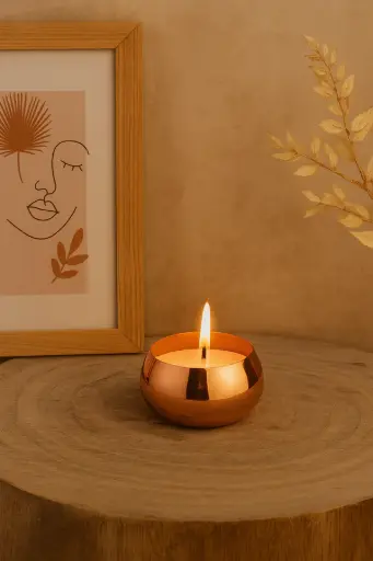 Metal Jar Scented Candle
