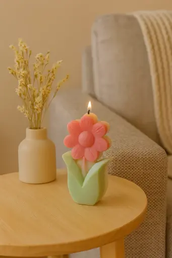 Flower Scented Candle
