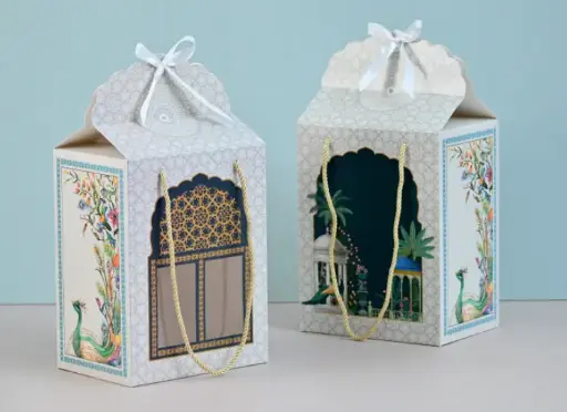 Peacock Window Box