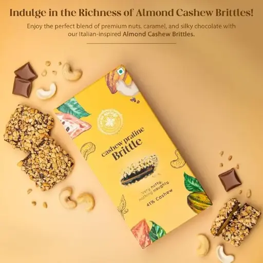 Cashew Praline Brittle