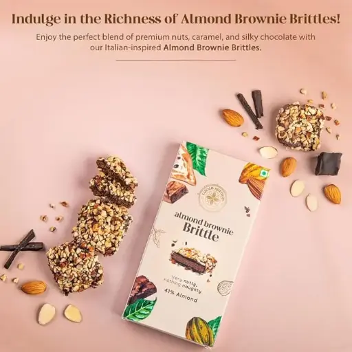 Almond Brownie Brittle